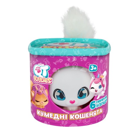 Ігровий набір "QT Kitties. Кошеня Роузі" (фігурка, будиночок, аксесуари)