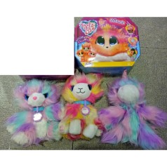 Животное 21см, пушистик, груминг, игрушка-сюрприз, заколки, микс видов, в кор-ке, 24-20-10см 