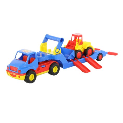 Іграшковий автомобіль-трейлер 