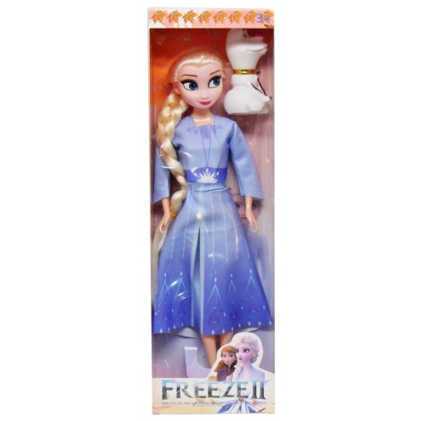 Кукла Эльза голубая