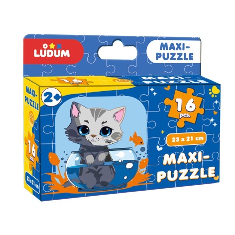 Гра настільна Пазл Максі-пазл Котик ME5032-02