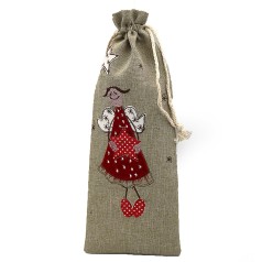 Чехол новогодний для вина 