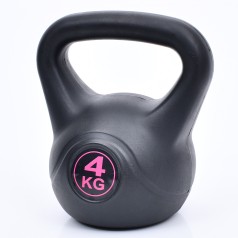 Гиря 4кг, кор-ці, 17-17-22см 