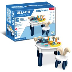 Конструктор IBLOCK172дет., Ігровий стіл + стілець у вигляді кролика