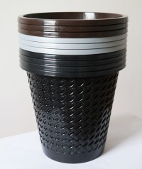 Кошик офісний для сміття (мікс) 10 л