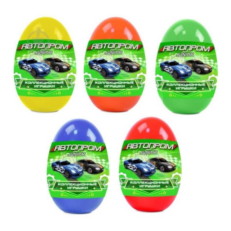 Машина металева АВТОПРОМ  у яйці 5*9см