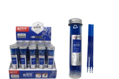 Стержни гелев.к руч."пиши-стир."0,5мм син.в тубе,в/в Аodemei (2*12*400) 20 шт. в тубусе //