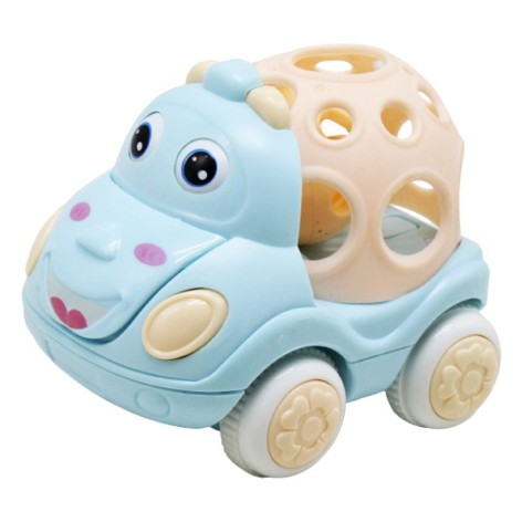 Машинка-брязкальце, інерційна (блакитна)