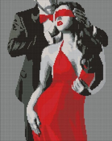 Алмазная мозаика "Цвет страсти" 40х50см