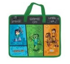 Папка пластиковая с текстильными ручками KIDIS, Level Up