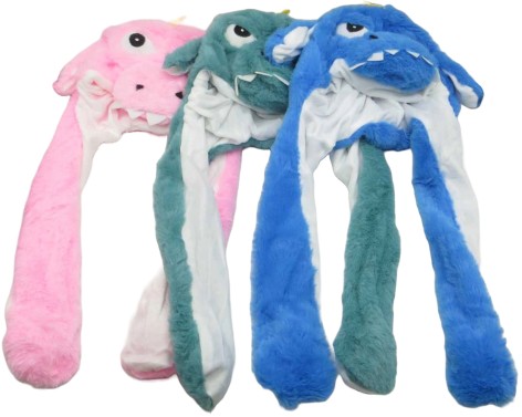 Игрушка-шапка меховая светящаяся 