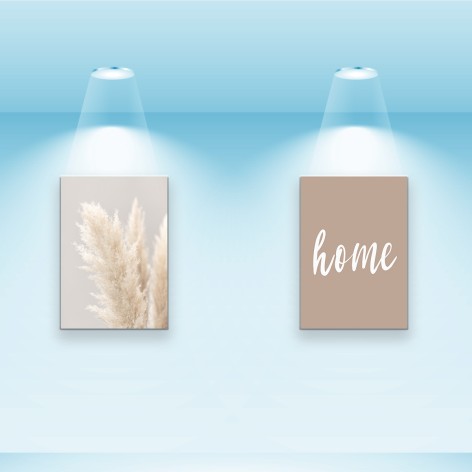 Набір постерів Riviera Blanca "HOME" 2 шт, 28x40 см, горизонтальна орієнтація (PS-021)