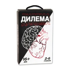 Настільна карткова гра "Дилема" (укр) 16+