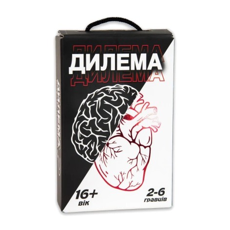 Настільна карткова гра "Дилема" (укр) 16+