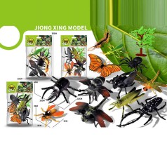 Набор насекомых в п/э , МИКС ВИДОВ  /240-2/