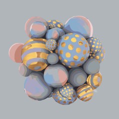 Картина по номерам Bubbles 2 (40х40) (RB-0597)