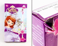 УЦЕНКА 30% Мікрофон 5 видів, МІКС, підсвічування, можливість під'єднання телефона, в кор. 