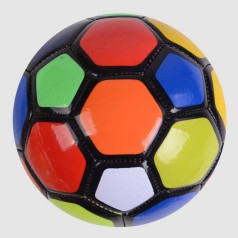 Мяч футбольный размер №2, 1вид, вес 100 грамм, материал PVC, баллон резиновый