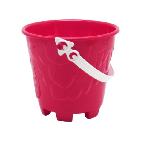 Відерце дитяче для пісочниці №9, малиновий
