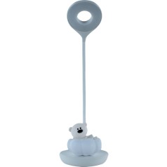 Настольная лампа LED с аккумулятором Cloudy Bear, белый