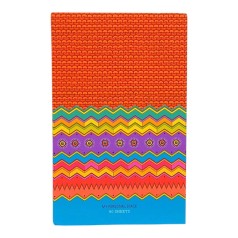 Блокнот А5 80арк. "Хвилі" (помаранчеві)
