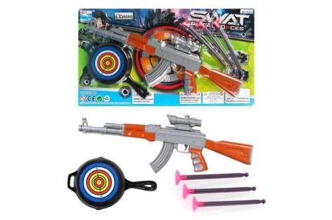 Автомат на присосках на блистере 8003