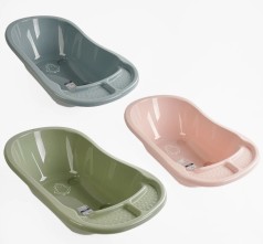 Ванночка мікс видів, 53,5 х 91 х 28,5 см, клапан для зливу води, отвір під гачок, антиковзкі накладки на ніжках 