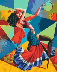 Картина по номерам Esmeralda Dance (40x50) (RB-0204)