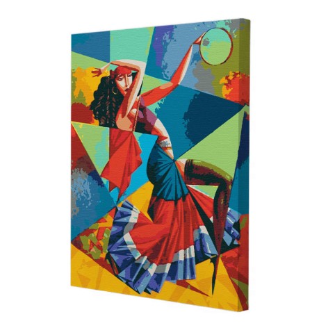 Картина по номерам Riviera Blanca Танец Эсмеральды 40x50 см (RB-0204)