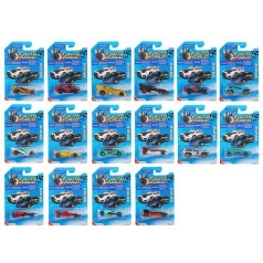 Машинка металопластик, на листі, мікс видів 