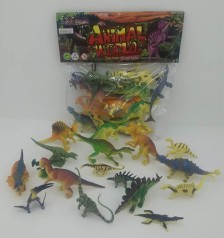 Іграшка динозавр, мікс, у пакеті 22*19 см