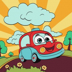 Набор 7+ для росписи по номерам 