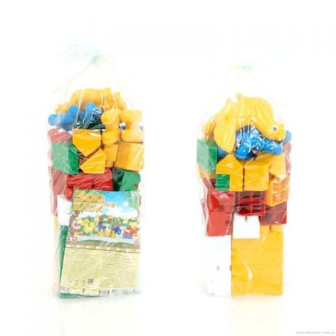 Дитячий конструктор Colorplast "Зоо-Блок №3" 53 деталі (Україна)