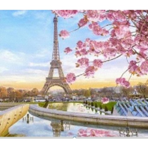 Алмазна мозаїка за номерами 30*40 