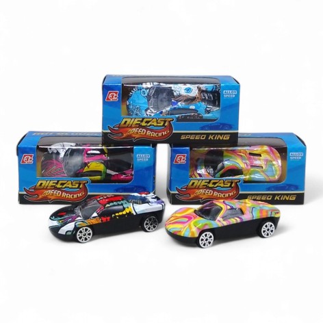 Машинка металлопластик, в коробке, 7 см, микс, 1 штука