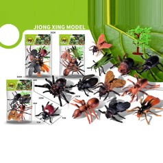 Набор насекомых в п/э , МИКС ВИДОВ  /240-2/