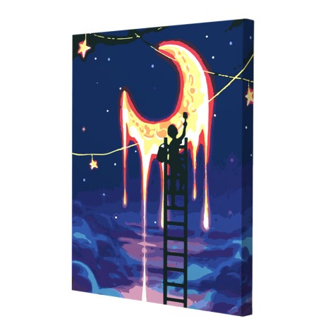 Картина по номерам Riviera Blanca "Звездная сказка" 40x50 см з підсвіткою (ГР-015)