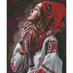 Алмазная мозаика "Цветы-звезды"