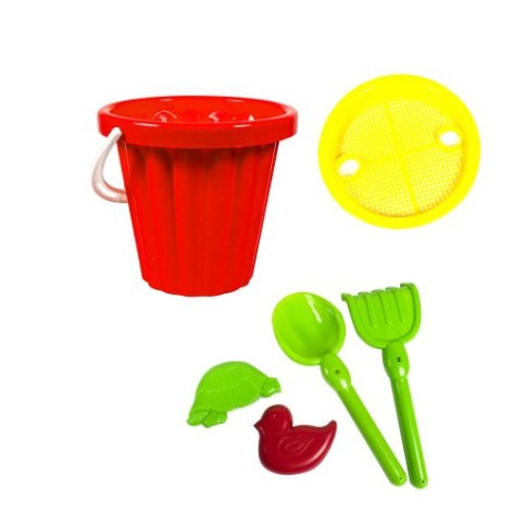 Пісочний набір Великий Червоний Сіг.