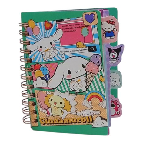 Блокнот на спіралі аніме Cinnamoroll
