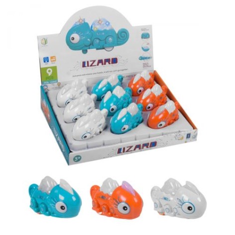 Музична іграшка Huiyue Toys "Ящірка" 9 шт. (HY-725)