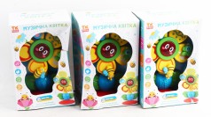 УЦЕНКА 30% Музична квіточка "TK Group" УКР. ОЗВУЧ., 3 пісні, світлові ефекти, на присосці, в кор. 