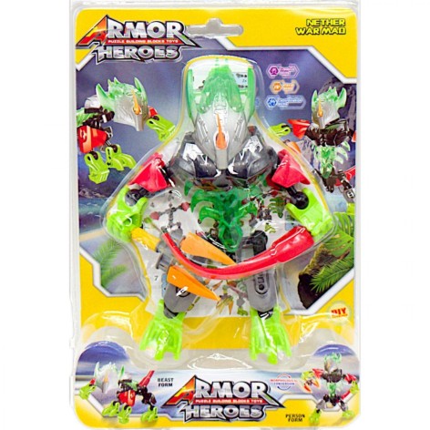 Робот-конструктор "Armor heroes", зеленый