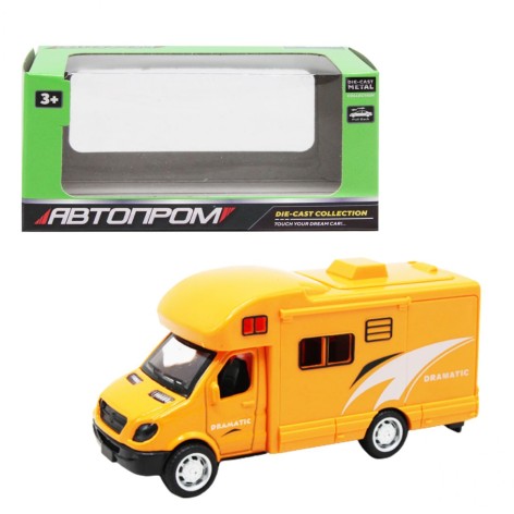 Машинка металопластикова, помаранчева