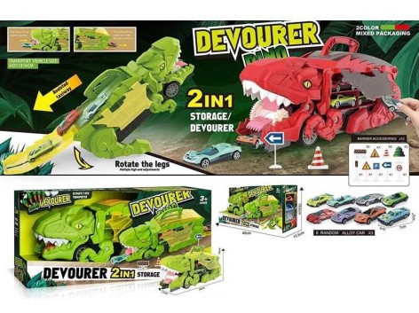 Машина-гараж 3 металопластикові машинки, 2 в 1, МІКС, кор. 