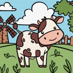 Картина по номерам для детей 