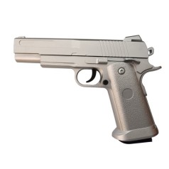Пистолет игровой металлический Vigor COLT M1911 3.8 V18-silver