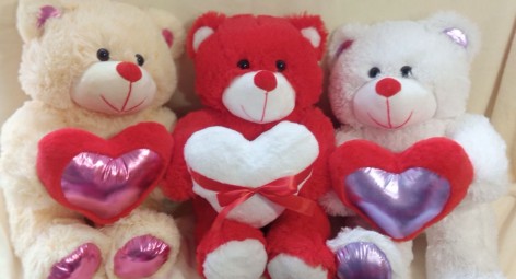 М'яка іграшка Медведик Пустун середній