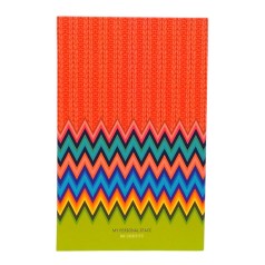 Блокнот А5 80арк. "Хвилі" (коралові)