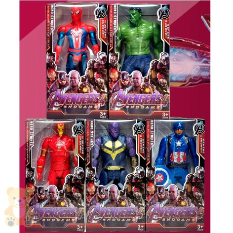 Фігурки для гри AV, 22см, світло, рухливі руки та ноги, 5 видів, на бат(табл), в кор-ці, 12,5-23-5см 